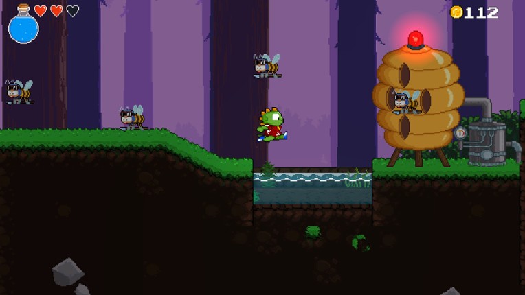 Dinopunk: the Cacops adventure screenshot