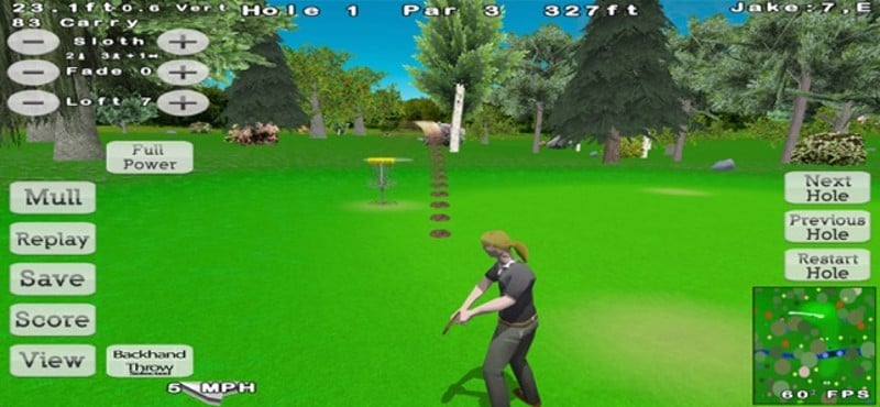 Disc Golf 3D Image