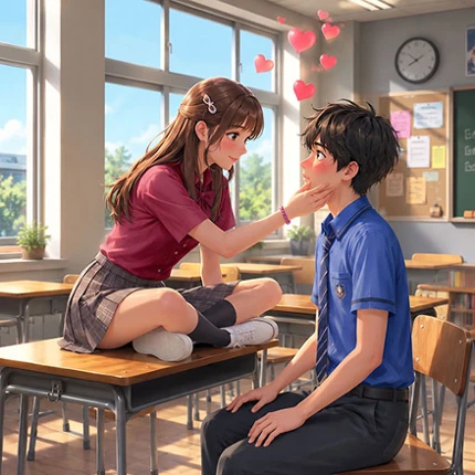 Sakura School Life : Anime Sim Image