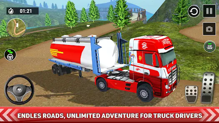 Oil Truck Games: Driving Games screenshot