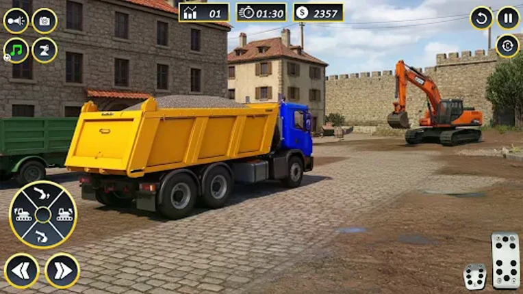 Excavator Sim 3D Construction screenshot
