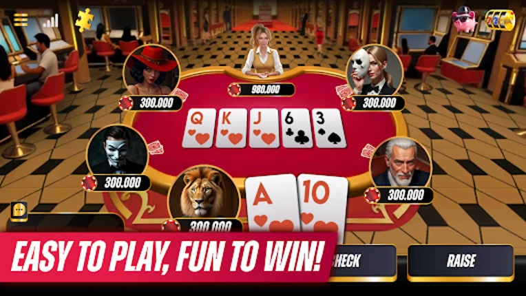 Hold'Em All Texas Omaha Poker Image