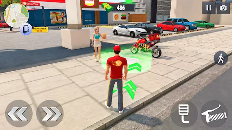 Street Food Delivery Sim Games Image