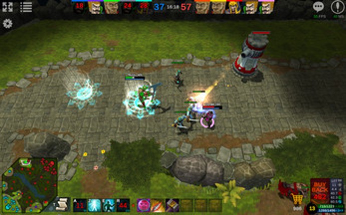 Adversator - Browser WebGL MOBA screenshot