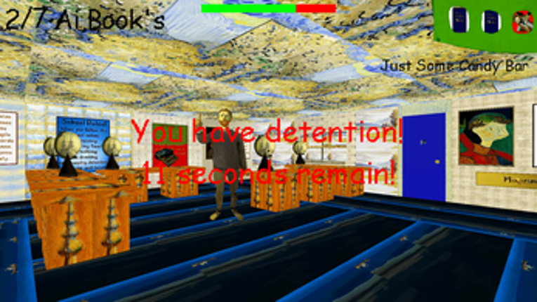 Baldi's Basic's With Only Using Ai For Textures screenshot