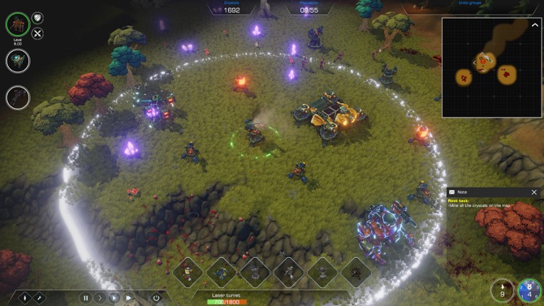 Grimstar: Crystals are the New Oil! screenshot