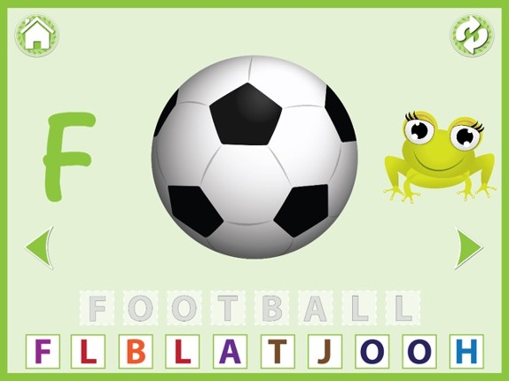 Kids Learn spelling ABC Alphabets &amp; Letters free Game screenshot