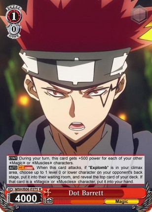 Mashle: Magic and Muscles Custom Set for Weiss Schwarz Simulator screenshot