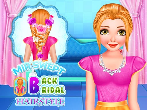 Games like Mia Swept-Back Bridal Hairstyle