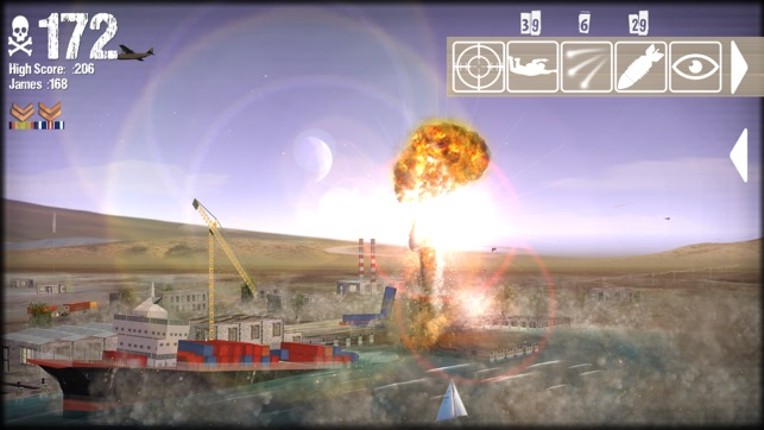 Nuclear Strike Bomber screenshot