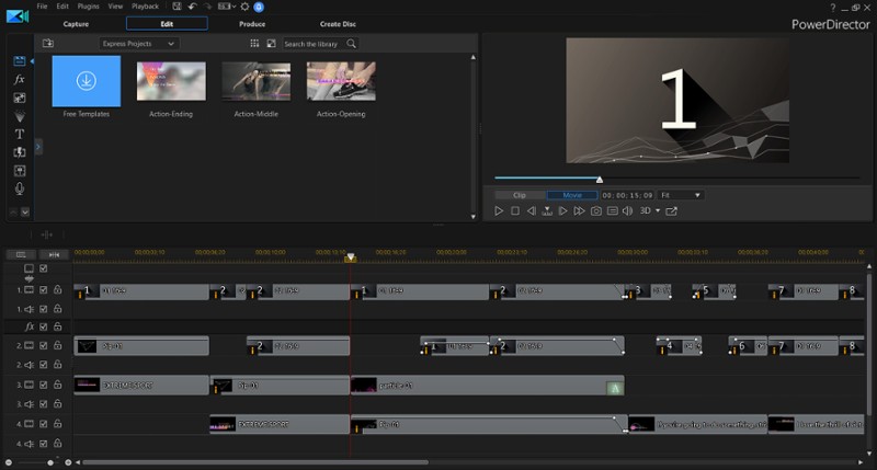 PowerDirector 17 Ultimate - Video editing, Video editor, making videos screenshot