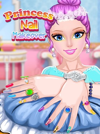 Princess Nail Salon - Makeup, Dressup and Makeover Girls Games screenshot