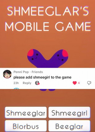 Shmeeglar's Mobile Game! screenshot
