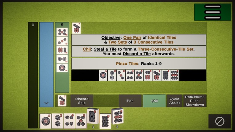 Showdown! Mahjong Tutorial Included screenshot