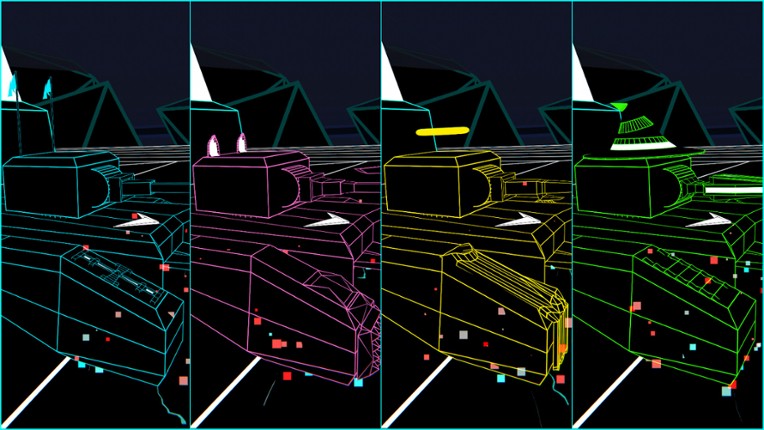 Wireframe Warfare screenshot