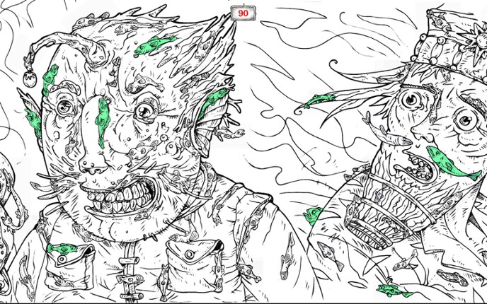 100 hidden Cthulhu fish screenshot