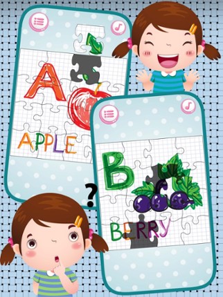 ABC Jigsaw Puzzle Alphabet Games For Baby And Kids screenshot