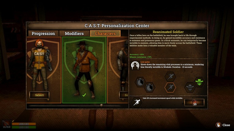 C.A.S.T. (CHERNOZEM ANOMALY STRIKE TEAM) screenshot