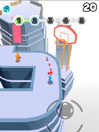 Crazy Basket 3D screenshot