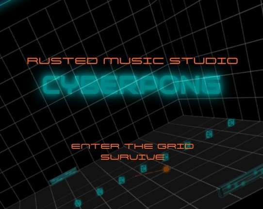 CyberPong : A Tron Pong Videogame Image