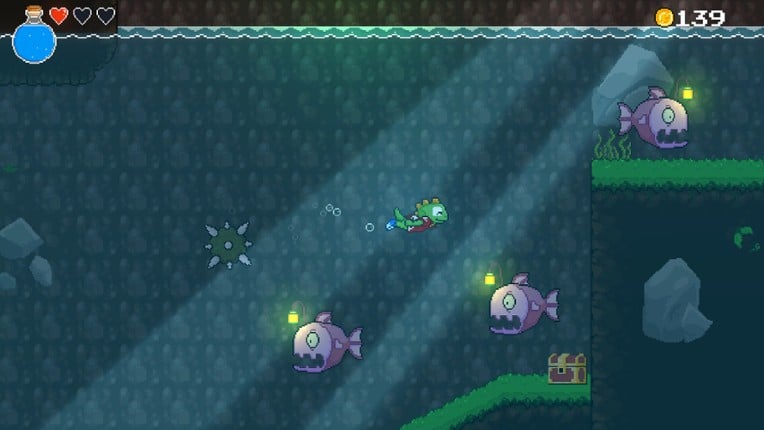 Dinopunk: the Cacops adventure screenshot