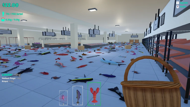 Fish Market Tidy Up! screenshot