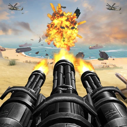 Machine Gun Warship: Gun Games Image