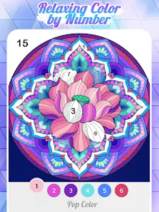 Pop Color - Paint by number screenshot