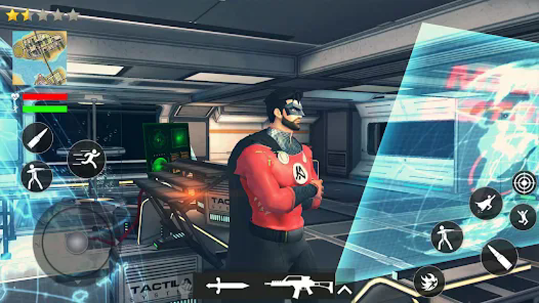 Spider Hero Action Fighting Image