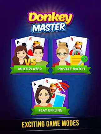 Donkey Master Donkey Card Game screenshot