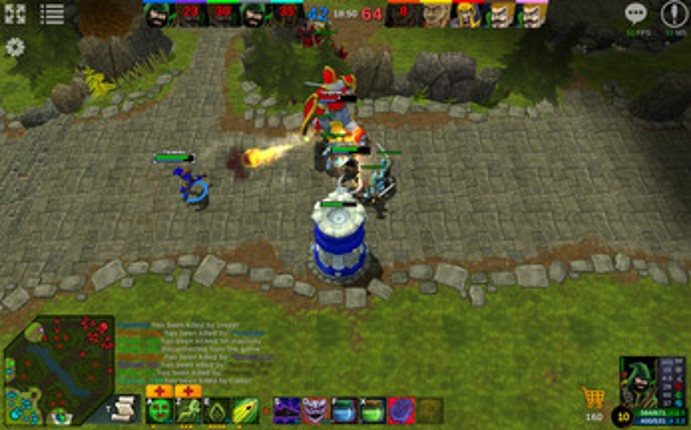 Adversator - Browser WebGL MOBA screenshot