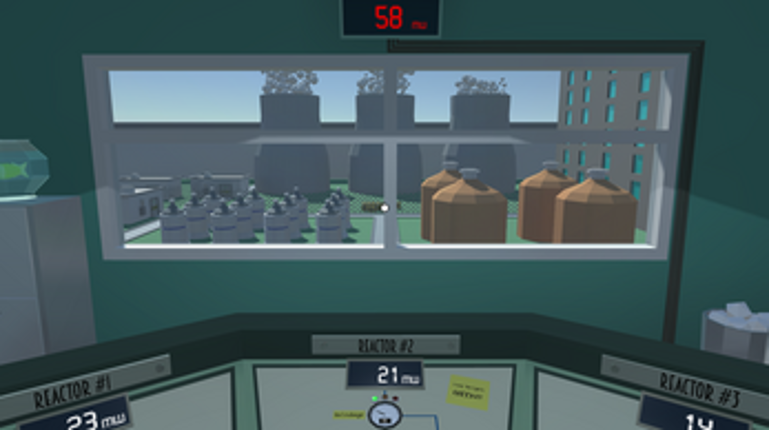 Nuclear power plant simulator Image