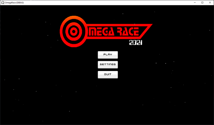 Omega Race 2021 reboot Game Cover