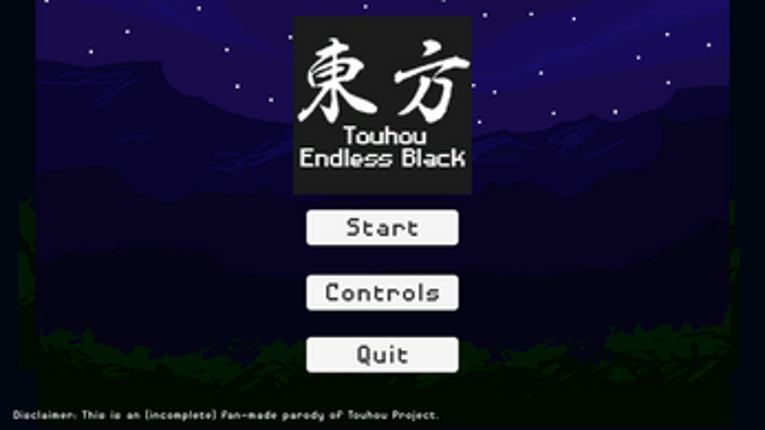 Touhou Endless Black screenshot