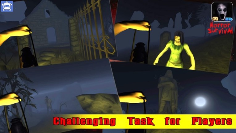 Horror Survival 3D VR : Escape from Scary Island screenshot