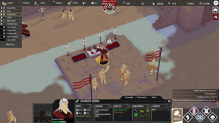 Primitive Society Simulator screenshot