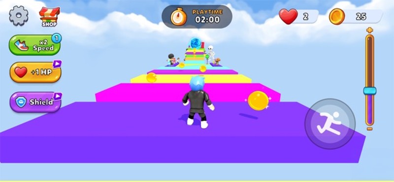 Rich Robi Lava Game screenshot