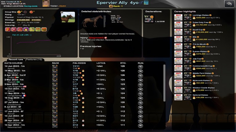 Starters Orders 8 Horse Racing screenshot