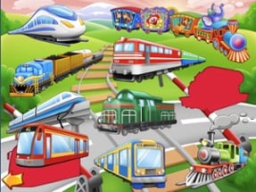 Trucks and Things That Go Puzzle Game Image