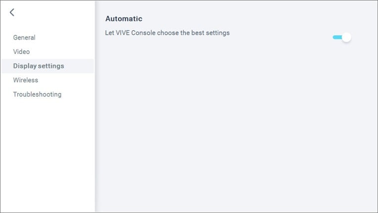 VIVE Console for SteamVR Image