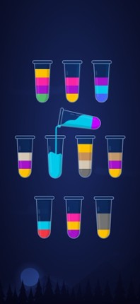 Water Sort Color Puzzle Game screenshot