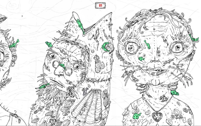 100 hidden Cthulhu fish screenshot