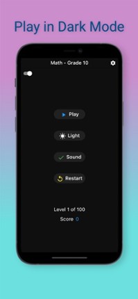 10th Grade Math Challenge screenshot