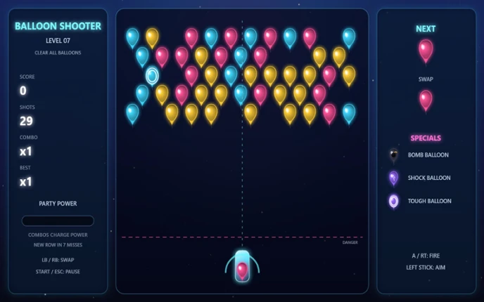 APG Balloon Shooter Image