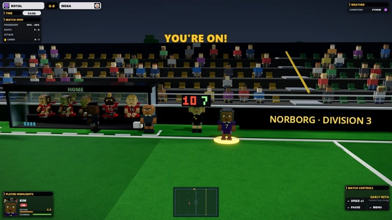 Bit Footballer: The Career screenshot