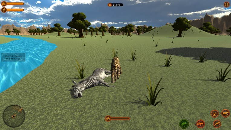 Cheetah Simulator 2025 screenshot