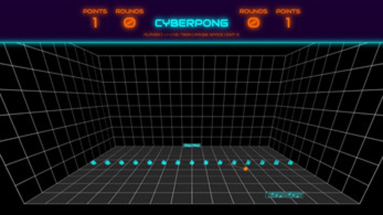 CyberPong : A Tron Pong Videogame Image