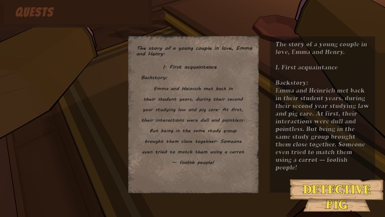 Detective Pig screenshot