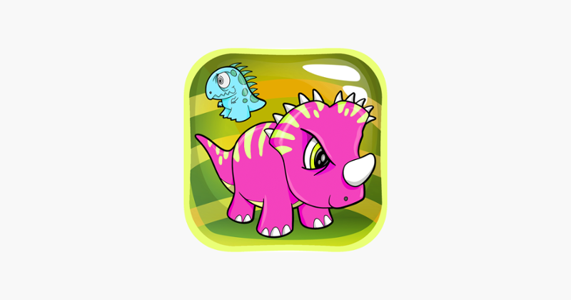 Dinosaur Match 3 Puzzle - Dino Drag Drop Line Game Image