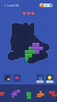 Blocky Jigsaw Puzzle Game Image